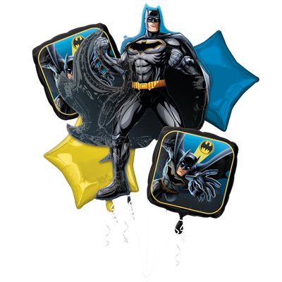 Anagram - Bouquet De 5 Ballons Mylar - Batman - Party Shop
