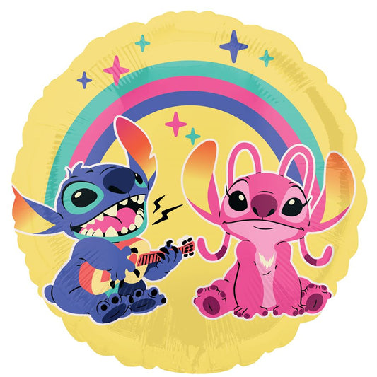 Anagram - Ballon Mylar 18po - Stitch et Angel - Party Shop