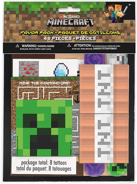Unique - Ensemble Mega Mix Value Pack (48) - Minecraft - Party Shop