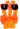 Karnival Costumes - Ensemble D'Accessoires Clown - Couleurs Unis - Party Shop