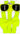 Karnival Costumes - Ensemble D'Accessoires Clown - Couleurs Unis - Party Shop
