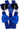 Karnival Costumes - Ensemble D'Accessoires Clown - Couleurs Unis - Party Shop