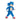Sonic inflatable costume for kids with fan