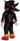 Child wearing Shadow Sonic Movie inflatable costume