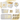 Santex - Ensemble de décorations de Fête - Or et Blanc - 20 ans - Party Shop