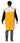 Rasta Imposta - Adult Beer Pint Costume – Funny Alcohol Halloween Outfit One Size - Party Shop