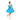Adult blue fairy costume with dress, wings, headpiece and bracelets. Perfect for Halloween, cosplay, carnival or fantasy themed party. - MOM - Party Shop