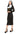 Karnival Costumes - Adult nun costume – Halloween outfit with black dress & headpiece. Realistic religious-themed costume for women, perfect for parties, cosplay & carnival.- Party Shop
