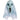 Alien Invader child costume with hooded alien mask, full-body skin suit, and attached long finger gloves – ideal for Halloween or sci-fi themed parties - FunWorld - Party Shop
