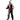 Tinsley - Art the Clown Deluxe Bloody costume – blood-splattered jumpsuit with mask. Terrifier 3 horror clown outfit for Halloween, cosplay, carnival, and scary costume fans. - Party shop