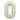 Airise - Ballon Mylar Supershape Chiffre 0 - Blanc Sable 34po - Party Shop