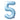 Airise - Ballon Mylar Supershape Chiffre 5 - Bleu Ciel 34po - Party Shop