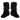 Disguise - Couvre-bottes adulte noirs en fourrure - Party Shop