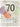 Distribution Incognito - Carte de Fête - Joyeux Anniversaire - 70 ans - Party Shop