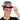 MOM - Chapeau Adulte Melon Arc en Ciel - Party Shop