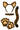 cheetah costume kit headband choker gloves tail halloween accessory