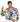underwraps - Chemise Adulte Années 60 - Party Shop