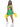 Leg Avenue - Costume Adulte - Cheerleader Vert - Party Shop