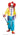 FUN WORLD - Costume Adulte - Clown Méchant - Party Shop
