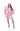 seeing red - Costume Adulte - Robe Disco année 70 Rose - Party Shop