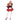 Leg Avenue - Costume Adulte - Divine Miss Rouge - Party Shop