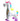 studio Halloween - Costume Adulte Gonflable - Licorne À 4 Pattes - Party Shop
