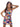 underwraps - Costume Adulte - Robe Peace In Love - Party Shop