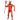 Evil Demon adult costume with screen print jumpsuit, LED fade in/out glowing eyes, long stuffed fingers and separate hood – perfect for Halloween - FunWorld - Party Shop