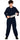 underwraps - Costume Enfant - Combinaison D'Horreur Bleu - Party Shop