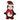 Amscan - Décoration De Noël 3-D - Pingouin (11 1/2" H X 8" W) - Party Shop