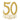 Beistle Co. - Découpage 50e Anniversaire OR - Party Shop