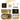 Santex - Ensemble de Décorations de Fête - Noir et Or - 20 ans - Party Shop