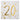 Santex - Ensemble de décorations de Fête - Or et Blanc - 20 ans - Party Shop