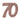 Santex - Ensemble de Décorations de Fête - Rose Gold - 70 ans - Party Shop
