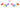 SKS - Faux Cils - Arc En Ciel - Party Shop