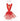 RUBIES - Flûte À Champagne - Dentelle Rouge - Party Shop