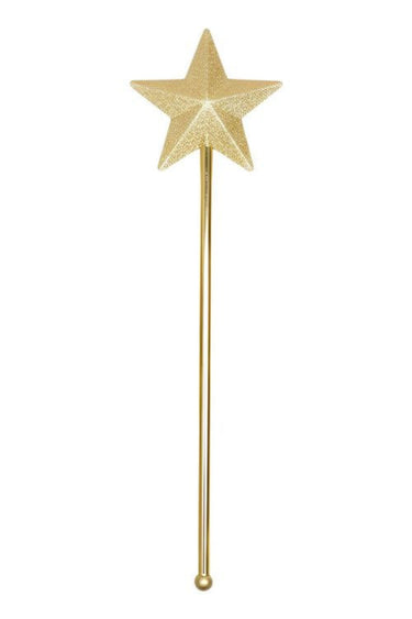 KBW Global - Baguette d’Ange Pailletée 17 po – Argent ou Or – Accessoire Costume - Party Shop