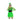 KBW Global - Green neon 80s costume kit with headband, fishnet gloves, tutu skirt, mesh top, stockings, retro sunglasses and layered necklaces – fun retro outfit for Halloween, parties or 80s nights – Party Shop