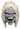 Trick or Treat Studios - Official Iron Maiden Bass Beast light-up mask by Trick or Treat Studios – glowing horror mask for Halloween, cosplay, and heavy metal fans - Party Shop
