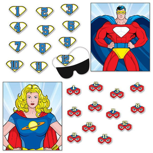 Beistle Co. - Jeu De Fête ''Hero'' - Party Shop
