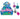 Handee Products - Jouet Sensoriel Pop Fidget - Porte-Clés - Party Shop