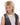 WESTBAY - Long blonde rocker wig – wild layered 80s glam Halloween or cosplay costume wig for men or women - Party Shop