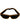 studio Halloween - Lunettes Lumineuse Rae Band Orange - Party Shop