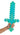 Disguise - Épée en diamant Minecraft - Party Shop