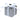 Amscan - Mini Boites Cadeau (100) - Argent - Party Shop
