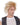 WESTBAY - Mixed blonde rocker wig with dark streaks – premium unisex 80s glam rock costume wig for Halloween or cosplay - Party Shop