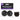 Amscan - Moules Miniatures De Papier (100) - Noir - Party Shop