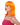 WESTBAY - Orange wig for women – long premium wig for cosplay, Halloween costumes, or party looks - Party Shop
