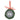 Amscan - Ornement De Noël En Mdf & Plastique & Metal - Couronne Joy (4 1/2" X 4 1/2") - Party Shop