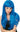 RUBIES - Perruque Adulte - Glamour Bleu - Party Shop